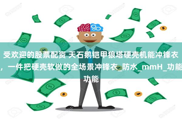 受欢迎的股票配资 天石鹅铠甲狼塔硬壳机能冲锋衣，一件把硬壳软做的全场景冲锋衣_防水_mmH_功能