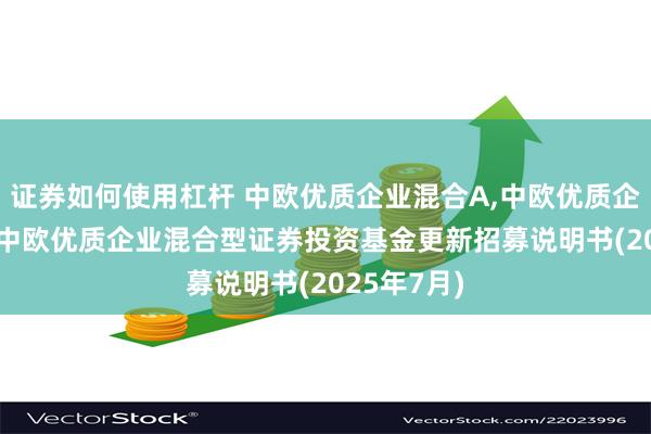 证券如何使用杠杆 中欧优质企业混合A,中欧优质企业混合C: 中欧优质企业混合型证券投资基金更新招募说明书(2025年7月)