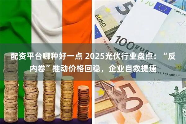 配资平台哪种好一点 2025光伏行业盘点：“反内卷”推动价格回稳，企业自救提速